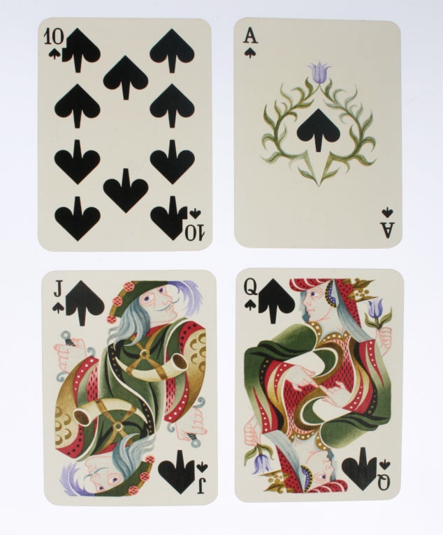 hermes playing cards