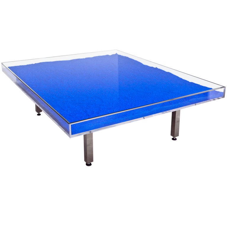 Table Bleue by Yves Klein For Sale