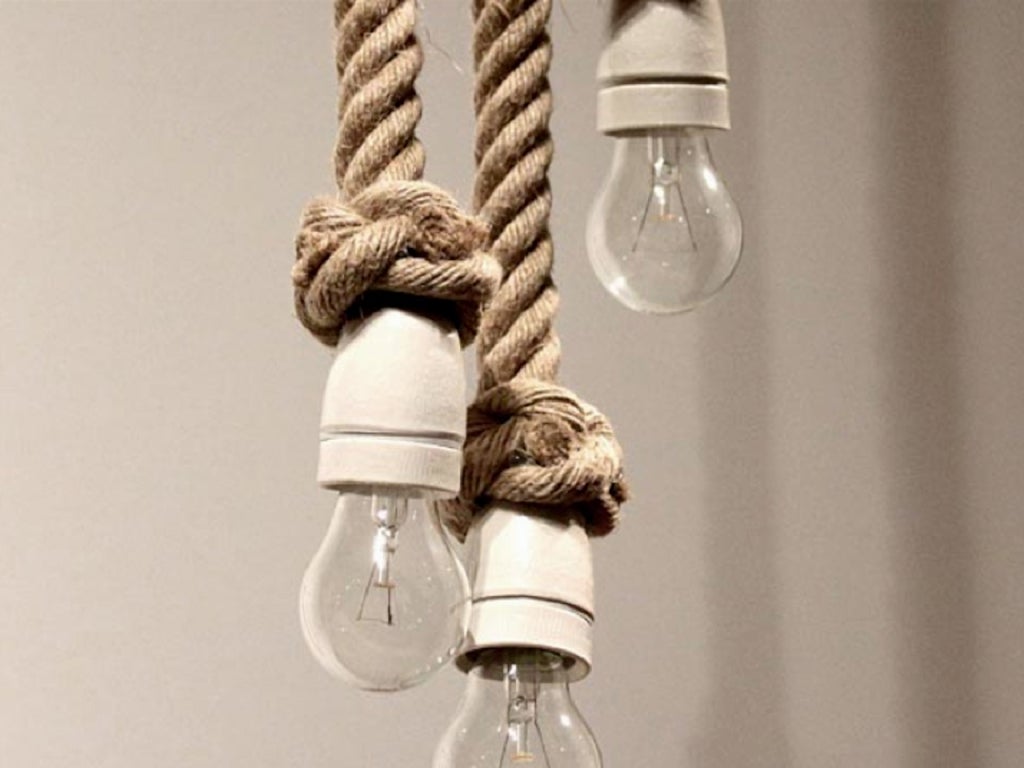 Contemporary Flax Light by Christien Meindertsma For Sale