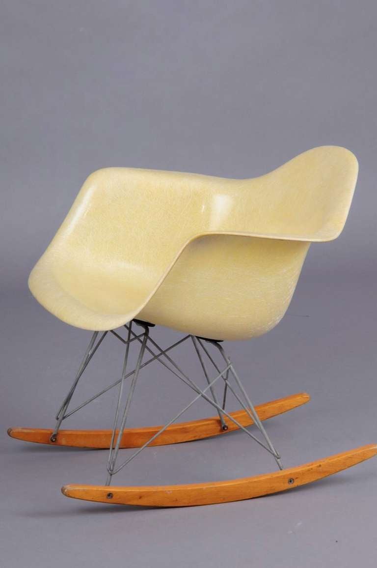 American Zenith Shell Rocking Chair RAR by Charles and Ray Eames