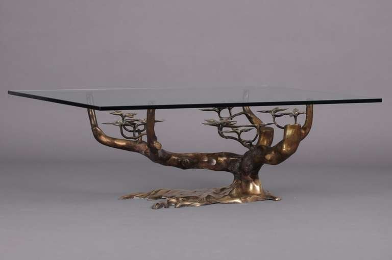 Bonsai Coffee Table Attributed to Willy Daro