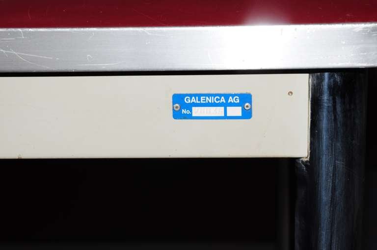 Swiss tubular desk