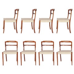 Ole Wanscher  set of 8 chairs