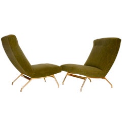 Joseph André Motte, Lounge Chairs by Steiner