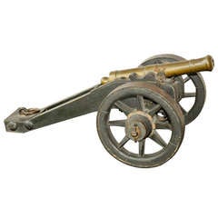 Antique Canon Brass