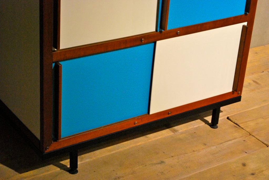 Pair of dressers, by André Sornay in the style of Perriand 3