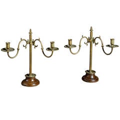 Pair of George III Candelabra