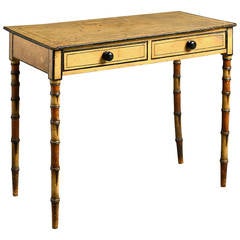 Antique Regency Painted Side Table