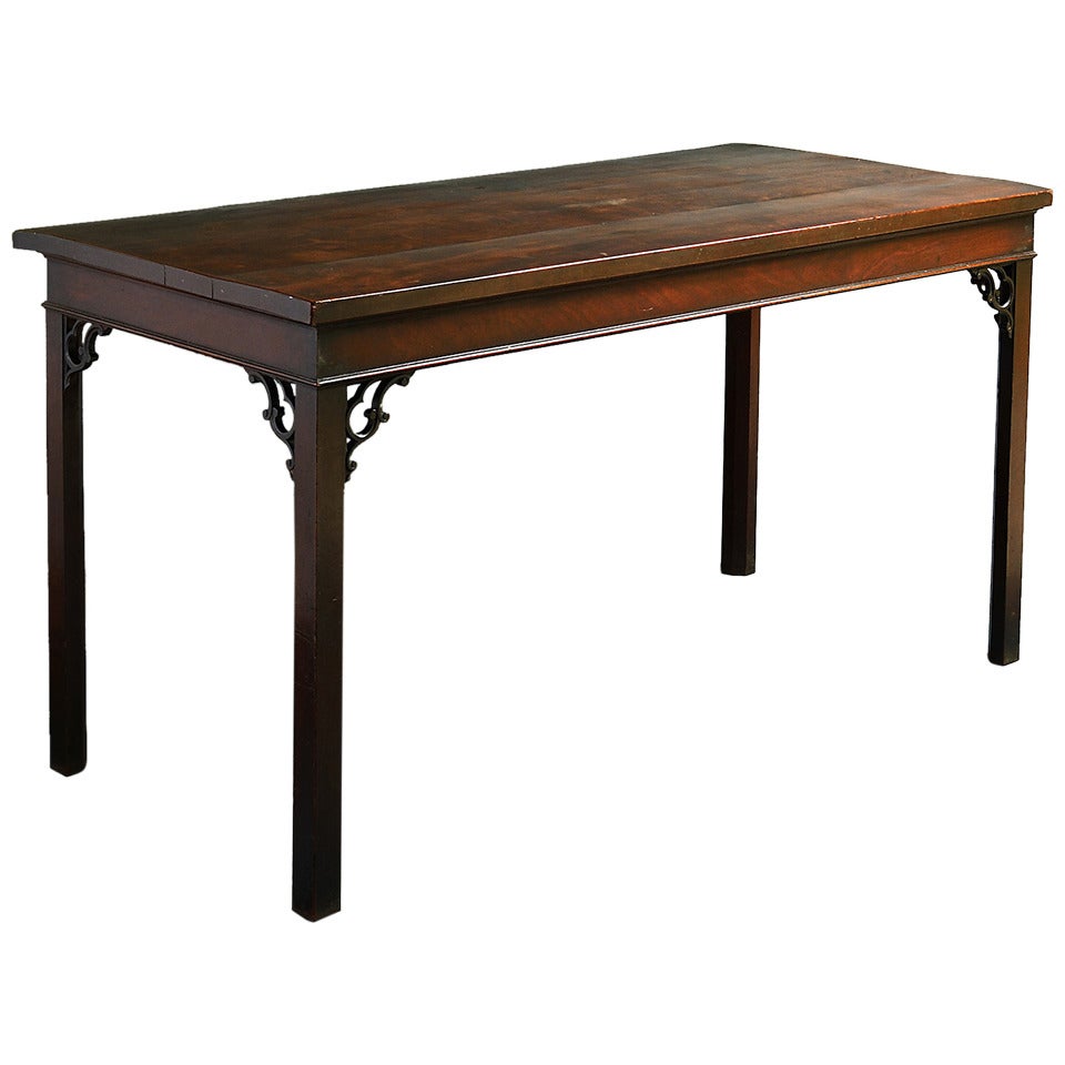 Chippendale Mahogany Side Table