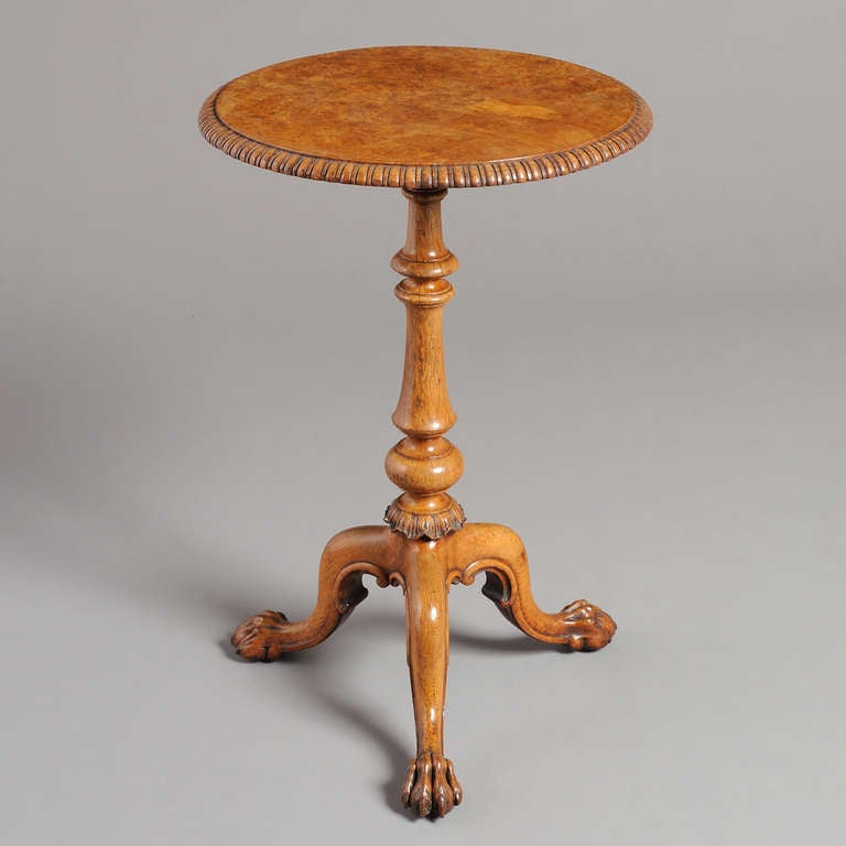 Gillows Oak Tripod Table