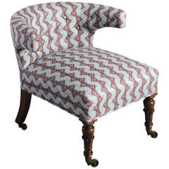 William IV Rosewood Low Armchair