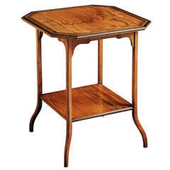 Gillows Olivewood Lamp Table