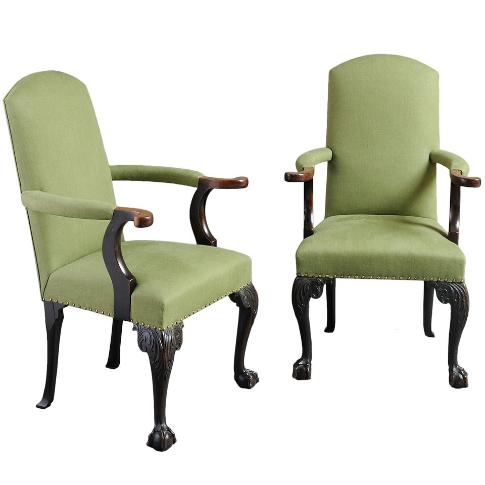 Scottish Library Armchairs