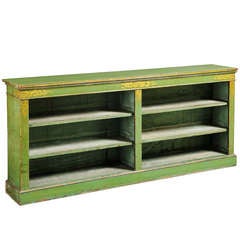 Victorian Painted Bookcase