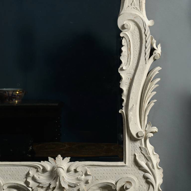 George II Painted Mirror 1