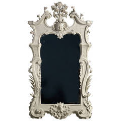 George II Painted Mirror 9