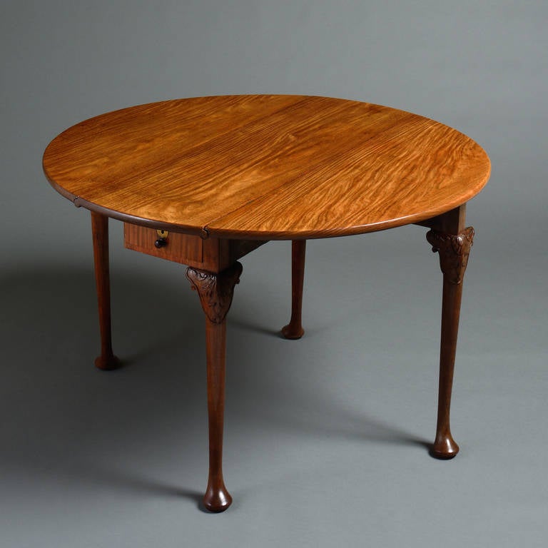 Chinese Export Huang Huali Drop-Leaf Table