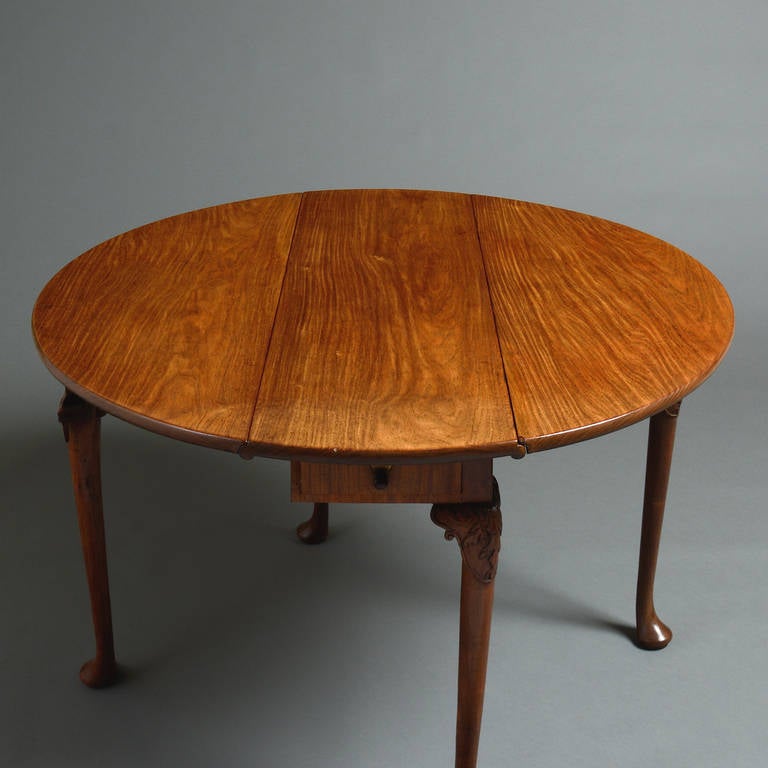Chinese Huang Huali Drop-Leaf Table