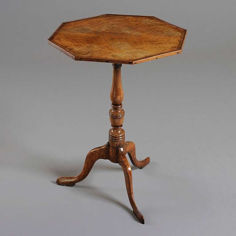 Oak Tripod Table
