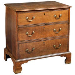 George III Oak Chest-of-Drawers George III Oak Chest-of-Drawers