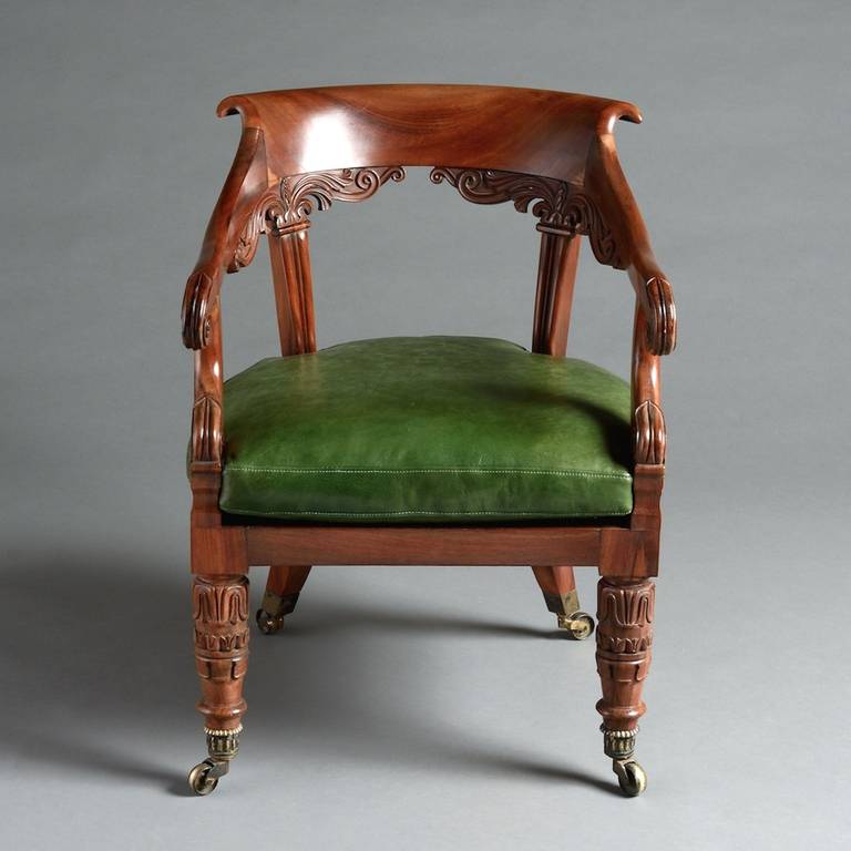 British Goncalo Alves Chair