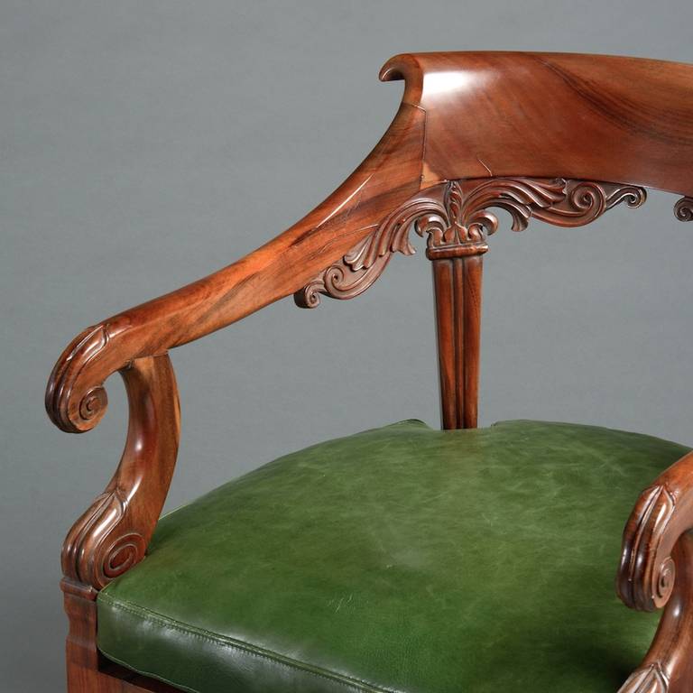 19th Century Goncalo Alves Chair