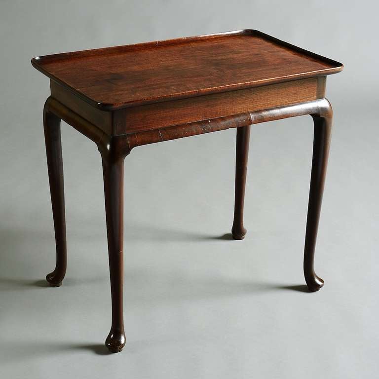 Irish George II Mahogany Tea Table