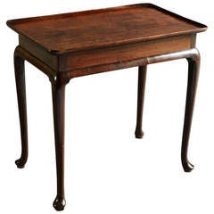 Irish George II Mahogany Tea Table