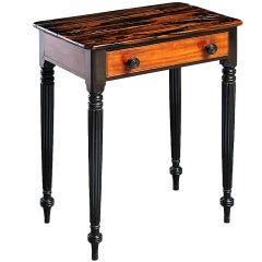Anglo-ceylonese Side Table