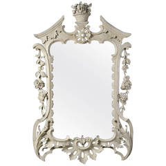 George II Painted Mirror 4