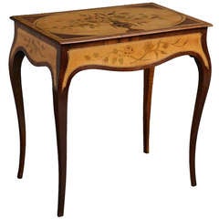 George III Marquetry Writing Table 10