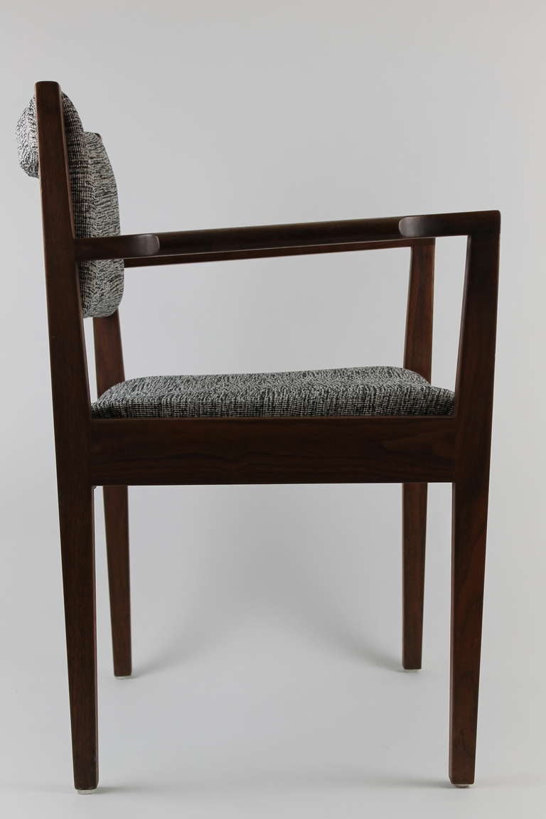 American Jens Risom Dining / Side Chair with Arms For Sale