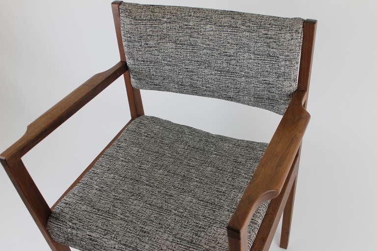 Mid-20th Century Jens Risom Dining / Side Chair with Arms For Sale