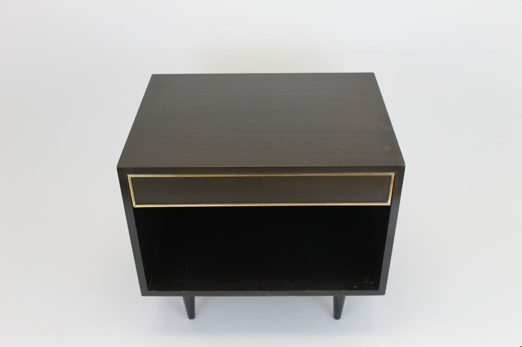 American Harvey Probber small side table with drawer