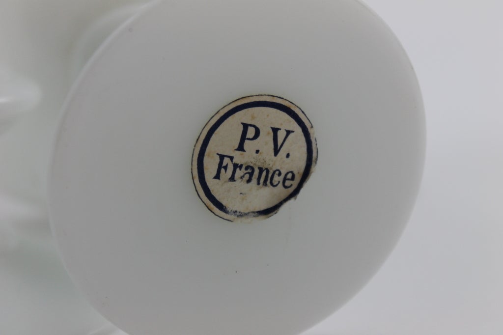 French Portieux Vallerysthal P.V. France wine glasses (6)