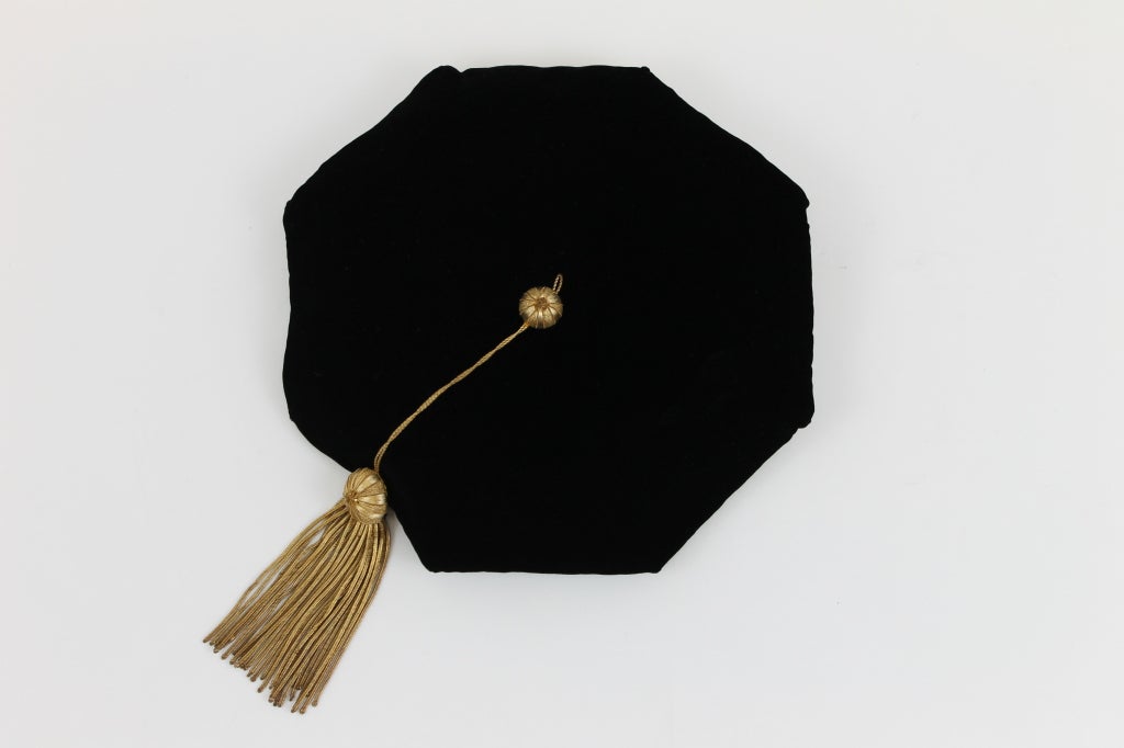 Estate of Brooke Astor Cap and Gown from NYU New York University For Sale 1
