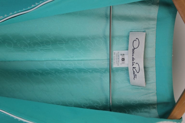 Estate of Brooke Astor Oscar De La Renta Skirt Suit In Good Condition For Sale In Milton, PA