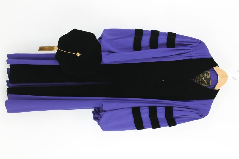 Both cap and gown were embroidered with her full name, Mrs. Vincent Astor. This was purchased from an estate dealer along with some other items from the Brooke Astor estate that are also available at DANDY. In the spirit of Astor philanthropy, DANDY