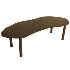 Philip and Kelvin LaVerne Bronze Cocktail Table