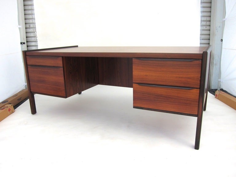 20th Century Danish Rosewood Desk