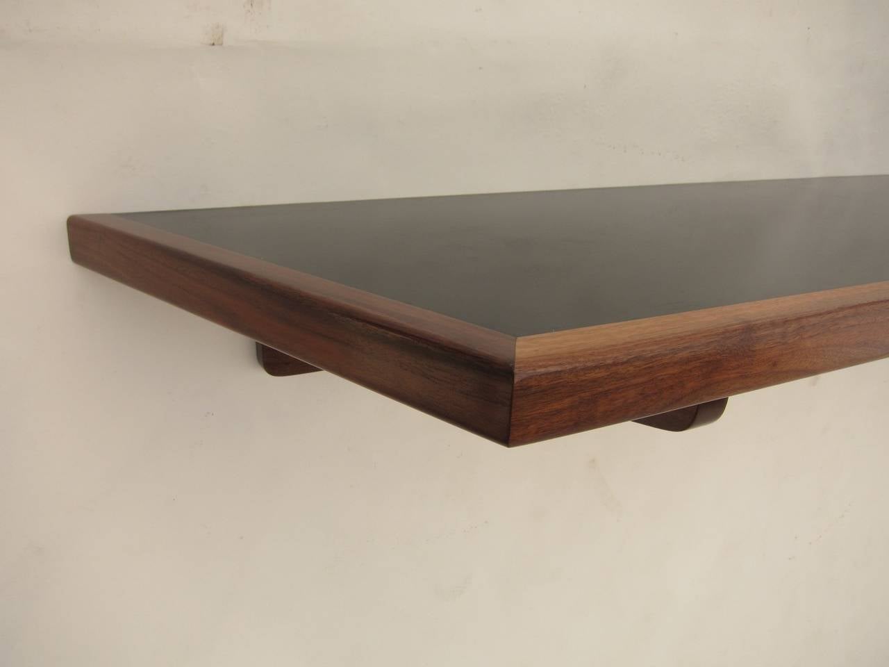 California Mid-Century Modern Floating Shelf Console