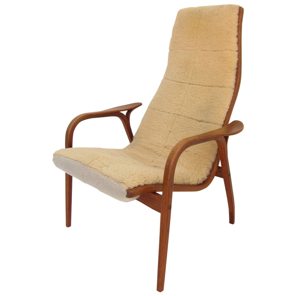 Swedese Lamino Lounge Chair by Yngve Ekstrom For Sale