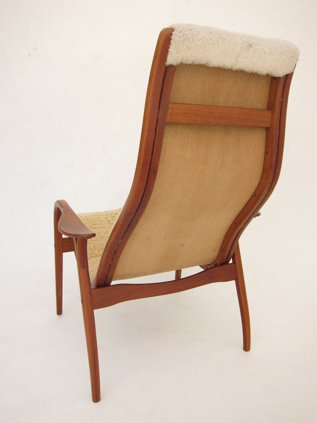 Swedish Swedese Lamino Lounge Chair by Yngve Ekstrom For Sale
