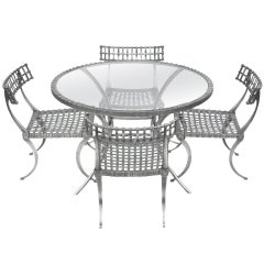 Thinline Aluminum Patio Set