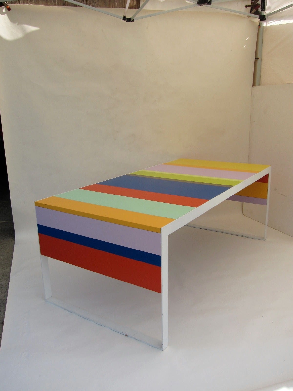Formica Italian Multicolored Desk For Sale