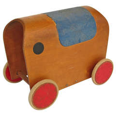 Mid Century Child's Ride On Toy Car