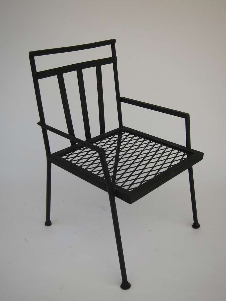 Muriel Coleman Wrought Iron Child's Chair