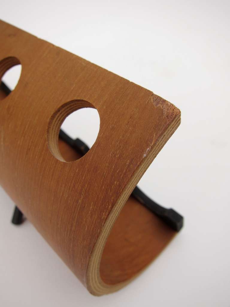 20th Century Modernist Smoking Pipe rack For Sale