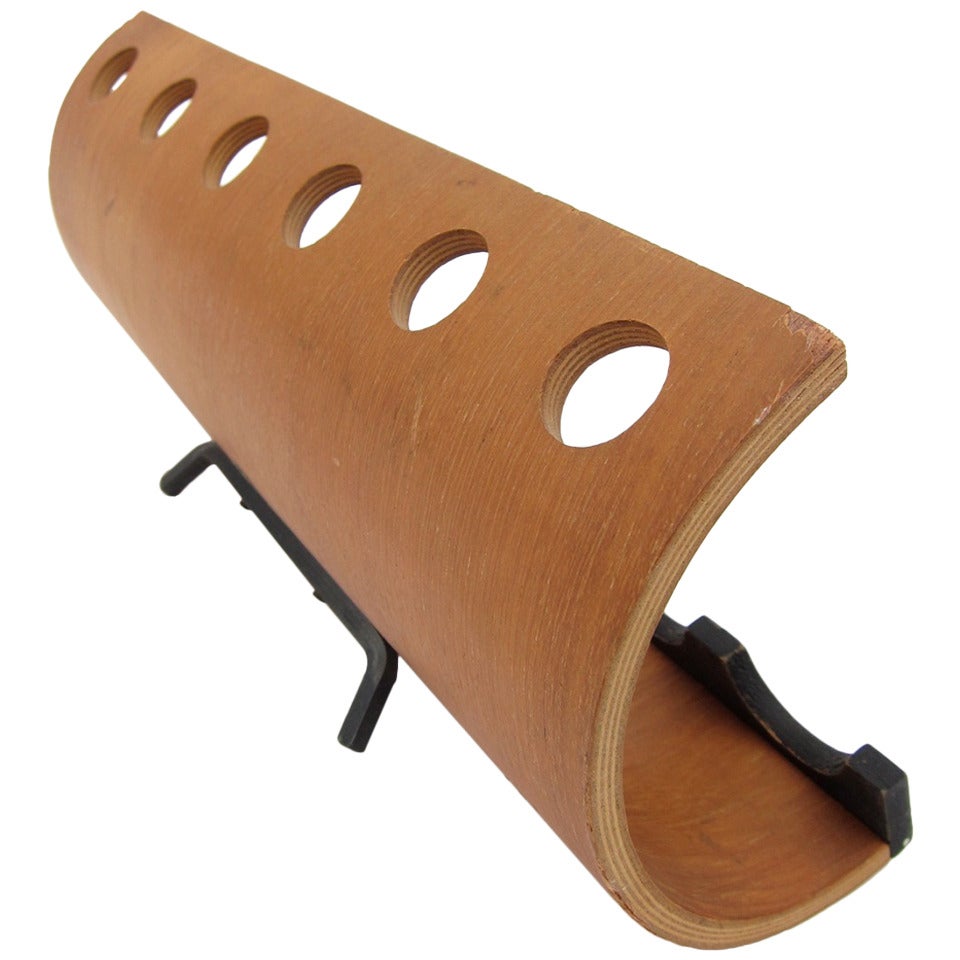 Modernist Smoking Pipe rack For Sale at 1stDibs