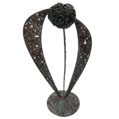 Bertoia Style Sculpture